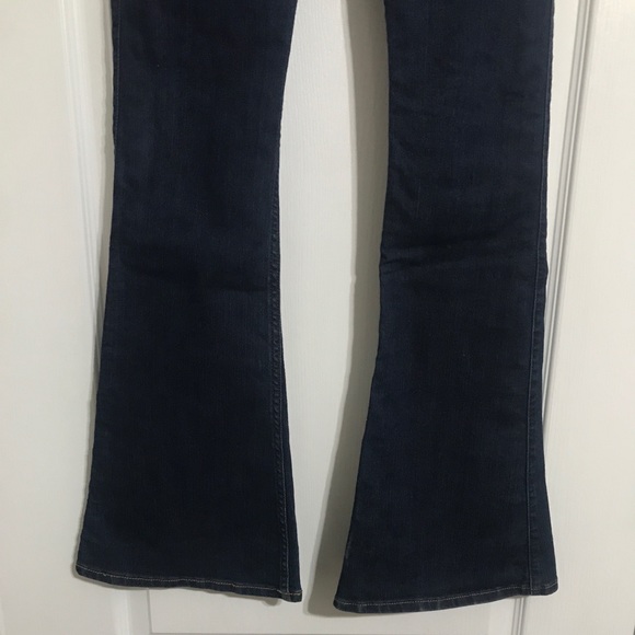 Hollister Long Flare Jeans  Sz 25 - Picture 7 of 10